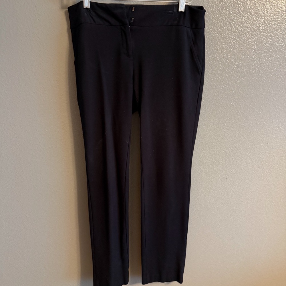 Vince Camuto Black Straight Leg Pants